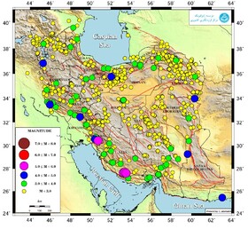 زلزله ایران را بیش از هزار بار لرزاند