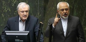 ظریف و نمکی مهمانان هفته‌ آینده مجلس