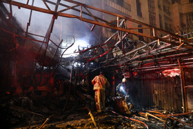 آتش و انفجار در یک مرکز درمانی در تجریش