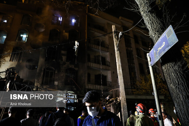 اورژانس تهران: آمار نهایی حادثه سینا اطهر پس از اتمام عملیات اعلام می‌شود