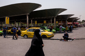 آغاز طرح ماسک اجباری ـ پایانه غرب تهران