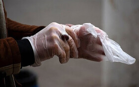 تشدید خطر ابتلا به کووید-۱۹با استفاده نادرست از دستکش‌های یکبار مصرف