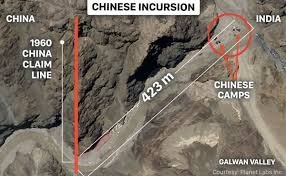 هند و چین نیروهای خود را در دره گالوان یک کیلومتر عقب‌ بردند