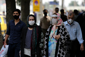 آغاز طرح ماسک اجباری در همدان - خیابان شریعتی