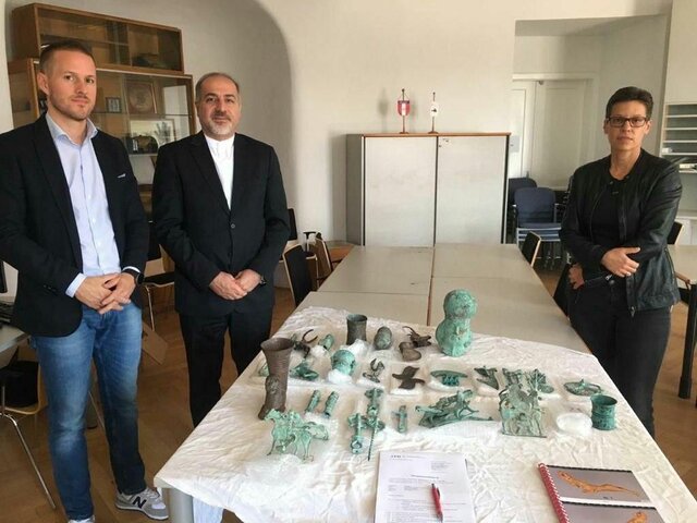 آثار قاچاق‌شده به اتریش در یک قدمی بازگشت به ایران 2