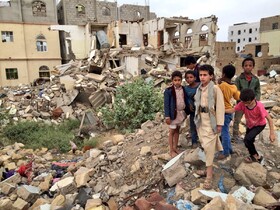 حاکمان ⁧‫عربستان‬⁩ به بمباران زنان و کودکان ⁧‫یمن‬⁩ ادامه می‌دهند