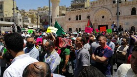 تظاهرات اردنی‌ها با درخواست برای لغو معاهده "وادی عربه" و توافق گازی با اسرائیل