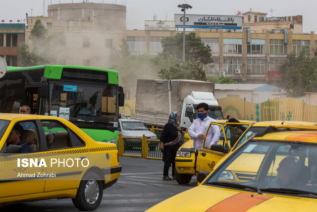 وزش باد شدید و گرد و خاک در برخی مناطق / تداوم رگبار باران در 12 استان