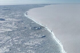 کوه یخی که در ۳ سال ۱۰۰۰ کیلومتر جابجا شده است