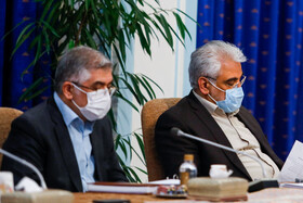 دکتر محمدمهدی طهرانچی رئیس دانشگاه آزاد اسلامی در جلسه شورای عالی انقلاب فرهنگی