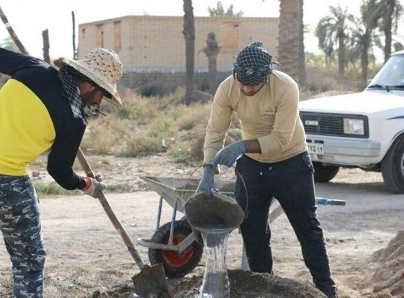کرونا خدمات جهادی در روستاهای خوزستان را متوقف نکرد