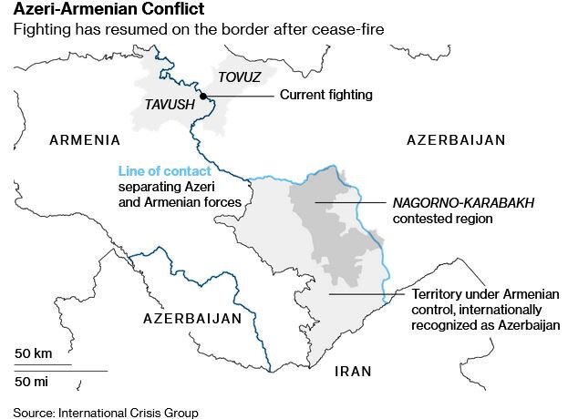 توافق جدید آتش بس میان آذربایجان و ارمنستان/ فرانسه استقبال کرد