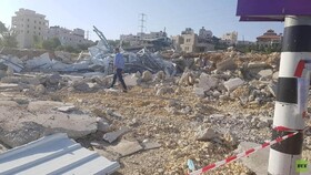 رژیم صهیونیستی یک منزل و مرکز قرنطینه را در کرانه باختری منهدم کرد