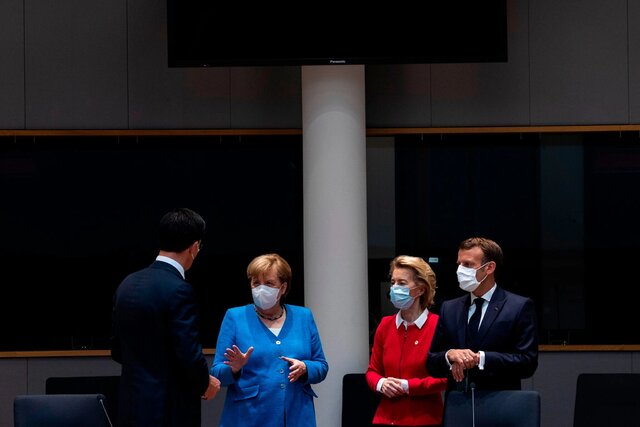 رهبران اروپا سرانجام بر سر بودجه بازسازی اقتصادی توافق کردند