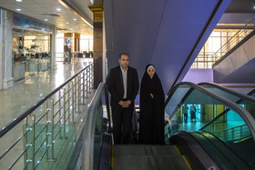 مراسم عقد ازدواج زوج قمی در کتابفروشی