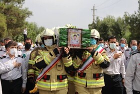 نامگذاری یکی از ایستگاه های آتش نشانی به نام شهید "مرتضی حیدری"