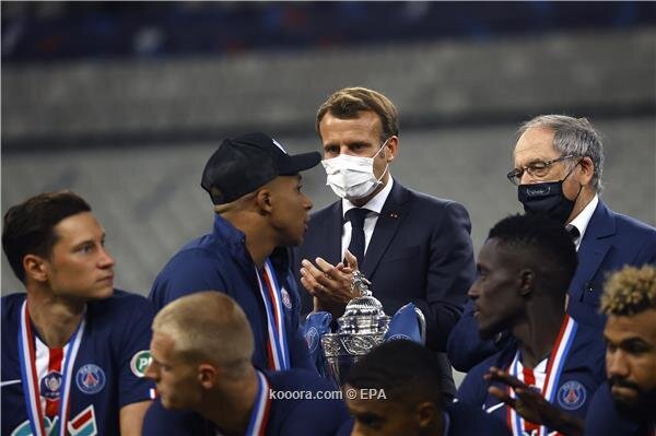 توضیح ام­‌باپه به مکرون درباره آسیب دیدگی‌اش