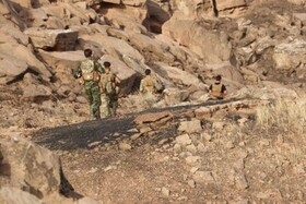 کشف مخفیگاه تروریست های داعش در استان الانبار