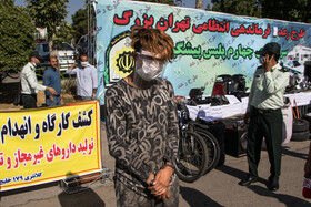 دستگیری سارق زن‌نما در سی و هفتمین طرح رعد ناجا
