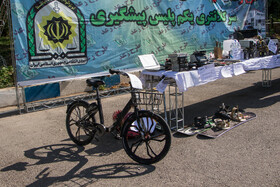 کشف دوچرخه بیدود سرقتی در سی و هفتمین طرح رعد ناجا