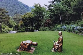 مجسمه‌های جدید بین ژاپن و کره جنوبی مناقشه ایجاد کرد