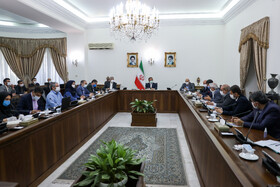 جلسه کارگروه احیای رودخانه زاینده‌رود با حضور معاون اول رییس جمهور