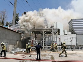 جزییات آتش سوزی نیروگاه طرشت اعلام شد