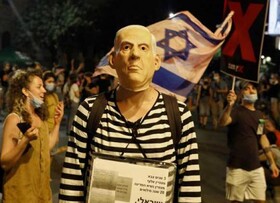 صدها اسرائیلی همچنان خواهان برکناری نتانیاهو/ کشیده شدن اعتراضات به خارج از اسرائیل