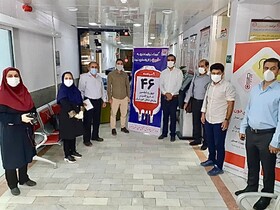 اهدای خون توسط خبرنگاران بوشهری