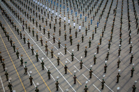 رونمایی از نشان «فداکاری» دانشگاه افسری امام علی(ع)