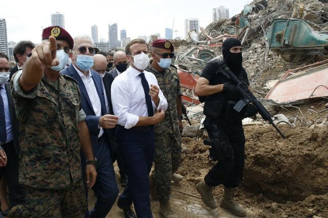 افزایش آمار کشته‌های انفجار بیروت به ۱۵۴ تن/ ماکرون: کمک‌ها به دست‌های فاسد نخواهد رسید