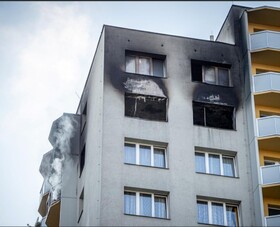 حریقِ مرگبار در یک ساختمان مسکونی در جمهوری چک