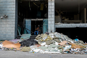 خسارات انفجار مهیب در بندر بیروت