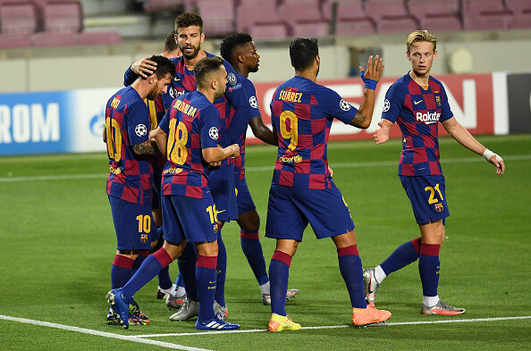 بارسلونا و بایرن مونیخ در جمع هشت تیم برتر لیگ قهرمانان اروپا
