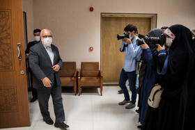 در حاشیه نشست خبری مرتضی بختیاری، رئیس کمیته امداد امام خمینی (ره)