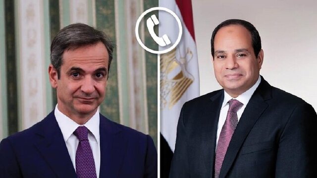 ترسیم مرزهای دریایی محور گفتگوی نخست وزیران مصر و یونان