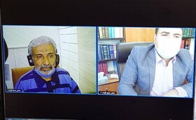 برگزاری جلسه دادرسی الکترونیکی بین دادگستری تهران و زندان مشهد