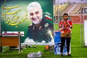جشن قهرمانی و اهدای جام لیگ برتر بانوان به شهرداری بم