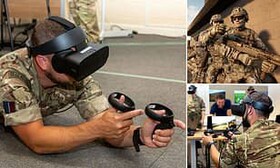 استفاده از شبیه‌ساز واقعیت مجازی برای تربیت بهتر سربازان
