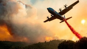 پیشرفت آهسته در مهار آتش‌سوزی‌های شدید کالیفرنیا