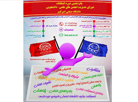 انتخابات انجمن های علمی دانشگاه  امیرکبیر برگزار می شود