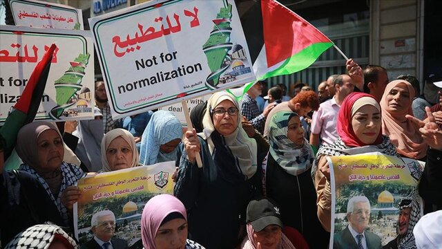 تظاهرات در پایتخت‌های جهان علیه توافق امارات و اسرائیل