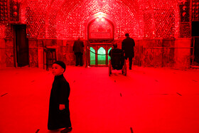 عزاداری شب چهار محرم در امامزاده صالح(ع)