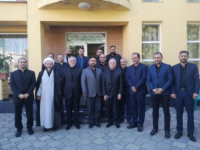 خداحافظی سفیر ایران با رئیس اداره مسلمانان گرجستان
