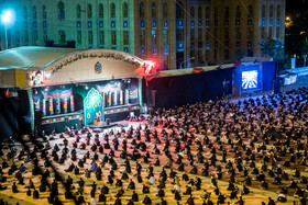 آیین عزاداری حسینی در دانشگاه افسری امام علی(ع)