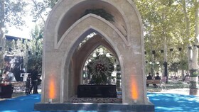 رونمایی از مقبره شهید گمنام در فدراسیون کشتی/ طالقانی: برای ما نوع رفتن تختی فرقی ندارد