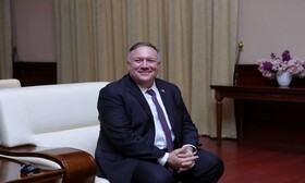 پامپئو وارد عمان شد