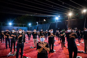 آیین عزاداری حسینی در پادگان ۰۶ ارتش