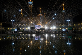 مراسم عزاداری شب تاسوعای حسینی در حرم امام خمینی (ره)