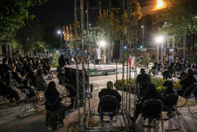 شبیه خوانی در پهنه رودکی شب عاشورا 